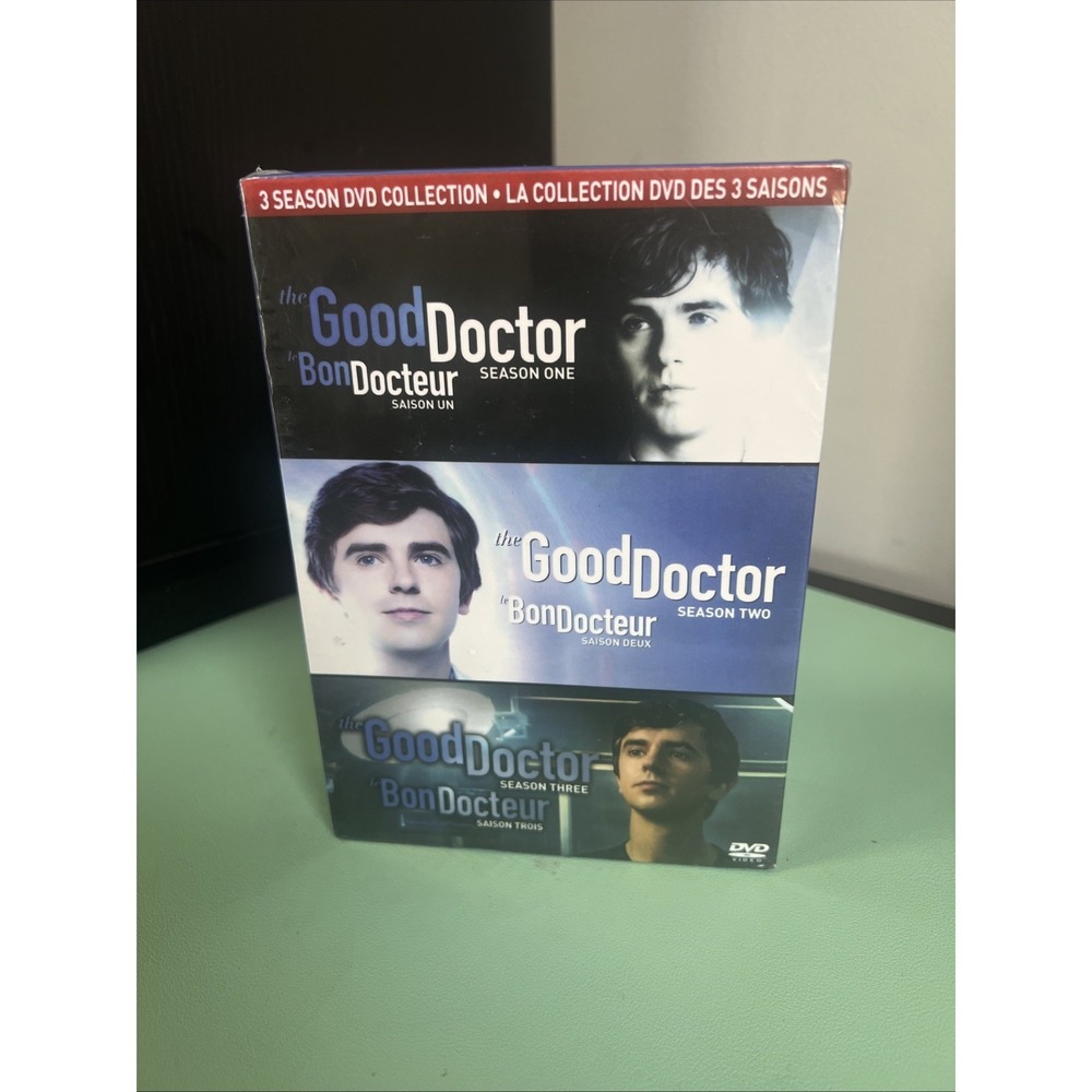 The Good Doctor Seasons 1-3  15 DVD Box Set NON-USA FORMAT PAL Reg.2 MSRP $117
